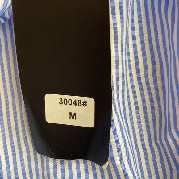 Venti6 Off Shoulder Stiped Ruffle Sleeve Blouse size M NWT - Picture 8 of 10